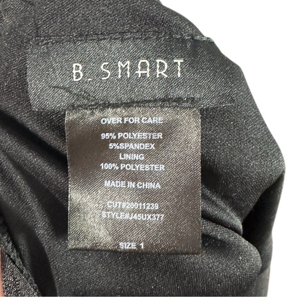 B.Smart- Black Spaghetti Strap Dress- Size 1 - Picture 5 of 5